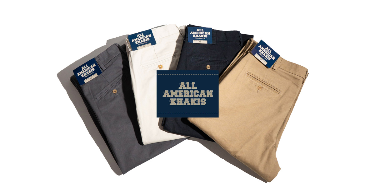 ALL AMERICAN KHAKIS｜オールアメリカンカーキの通販 アメリカ製