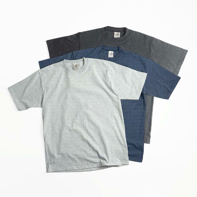 カルクルー マイクロボーダーTシャツ 商品全体画像