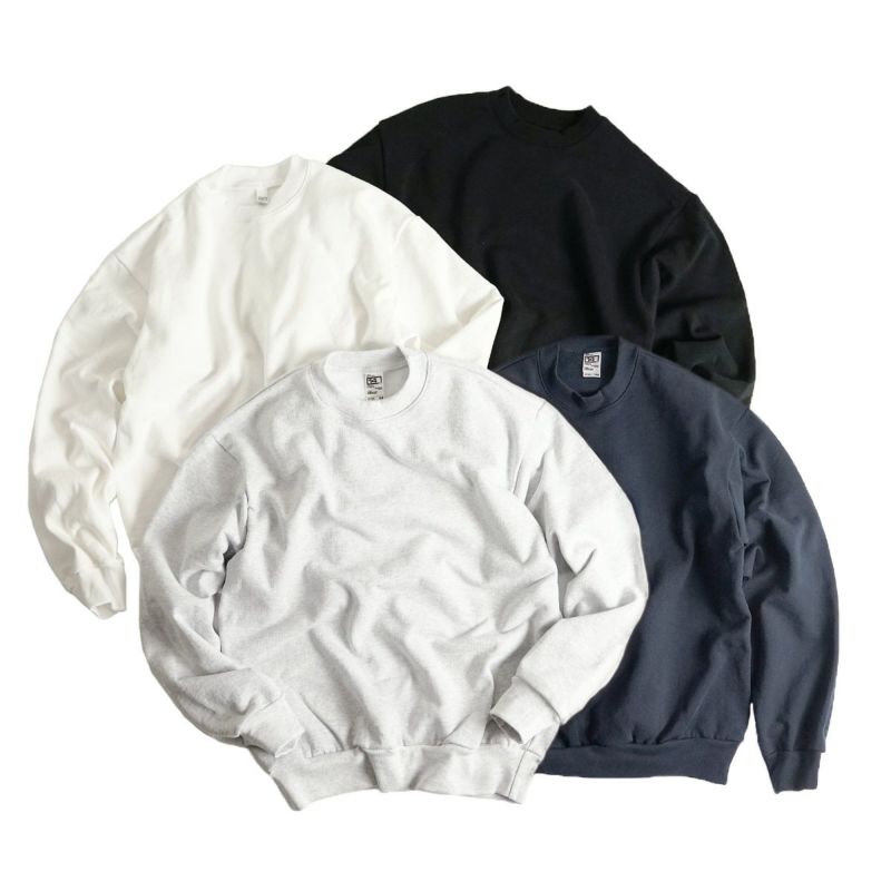 ロサンゼルスアパレル HF07 14オンス ヘビーフリース クルーネック 全体画像