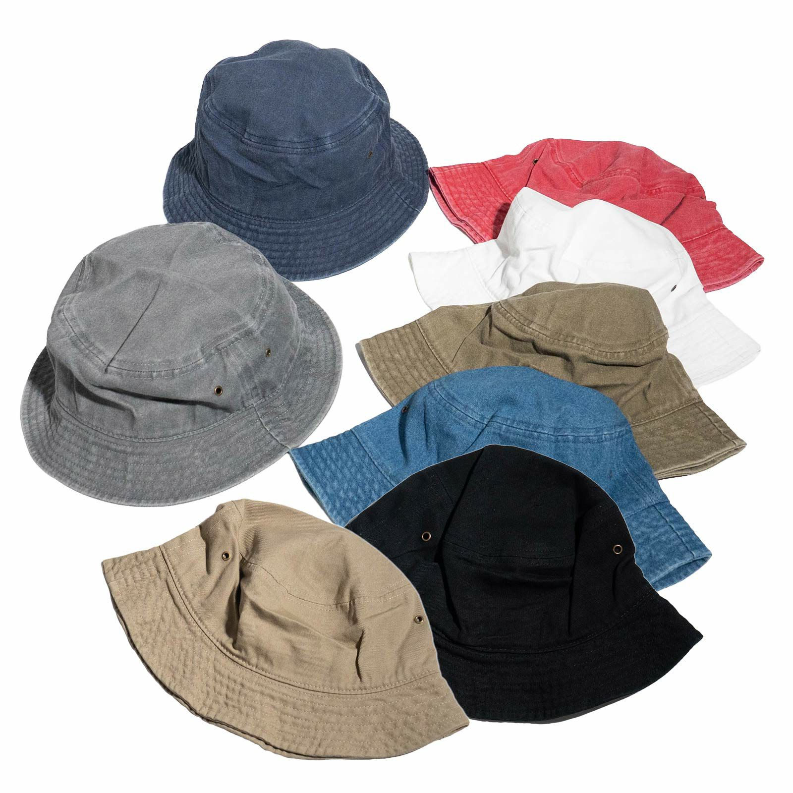 ケービーエトス ソリッドバケットハット 全体画像