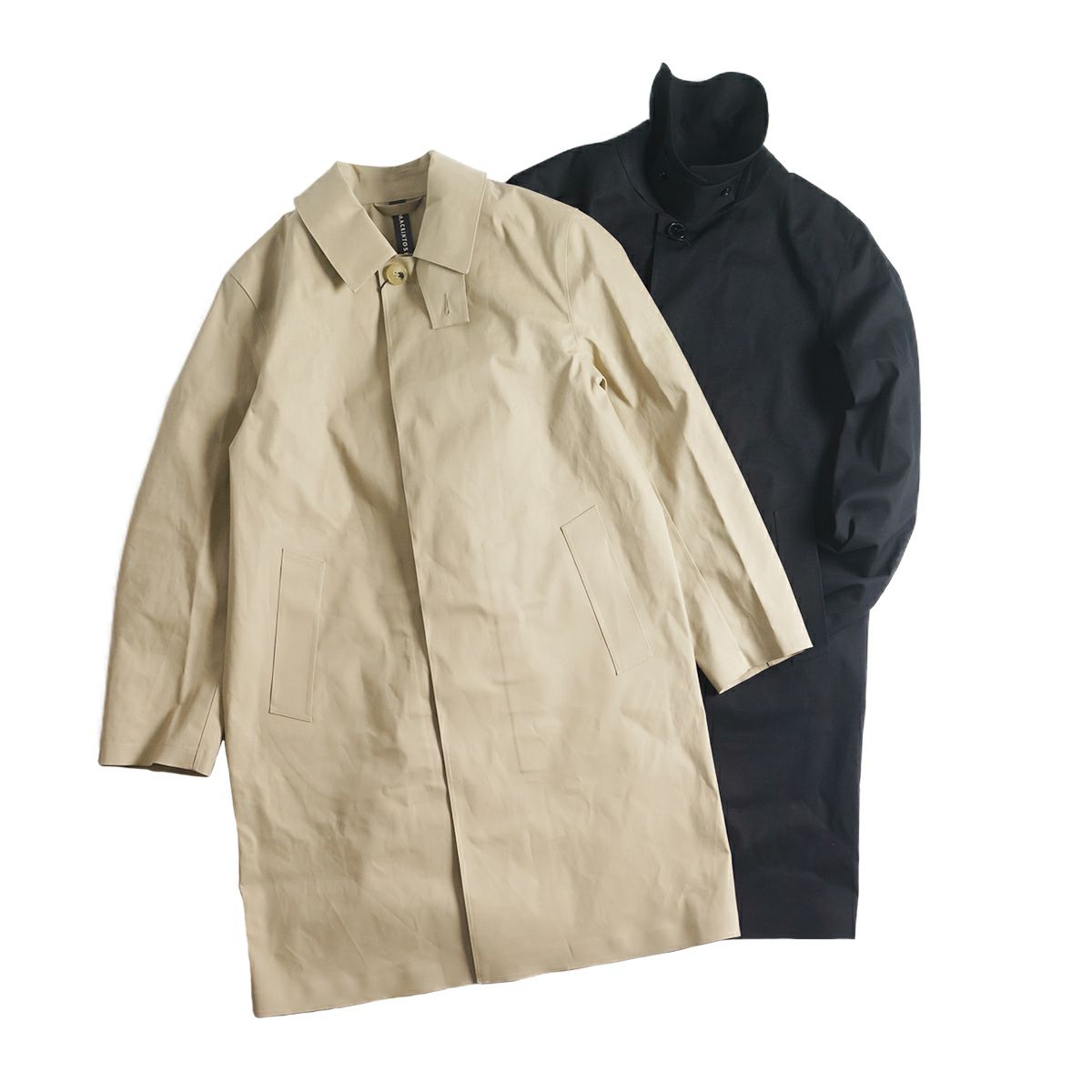 マッキントッシュ MACKINTOSH オックスフォード ゴム引きステンカラーコート（ダンケルド系）