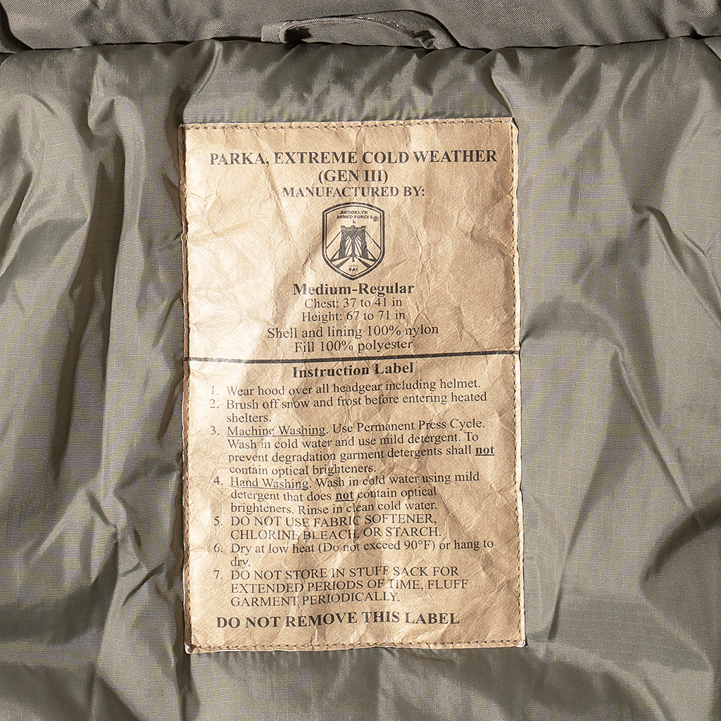 B.A.F. 品質表示タグ