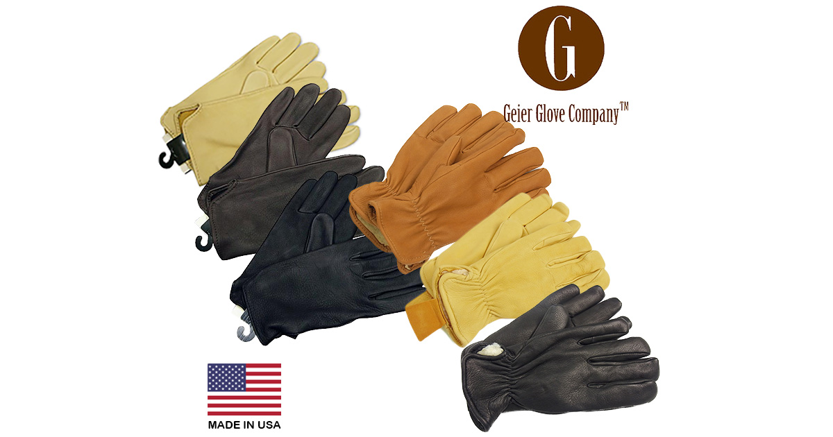 GEIER GLOVE｜ガイヤーグローブの通販 USA製 レザーグローブ、革手袋