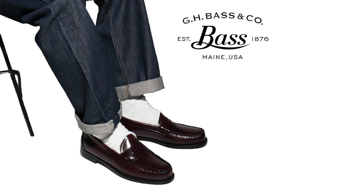 G.H.BASS｜ジーエイチバスの通販 定番ローファーローガンを中心にUSA
