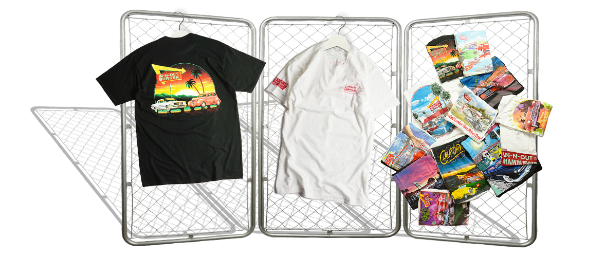 IN-N-OUT BURGER インアンドアウトバーガー Tシャツ