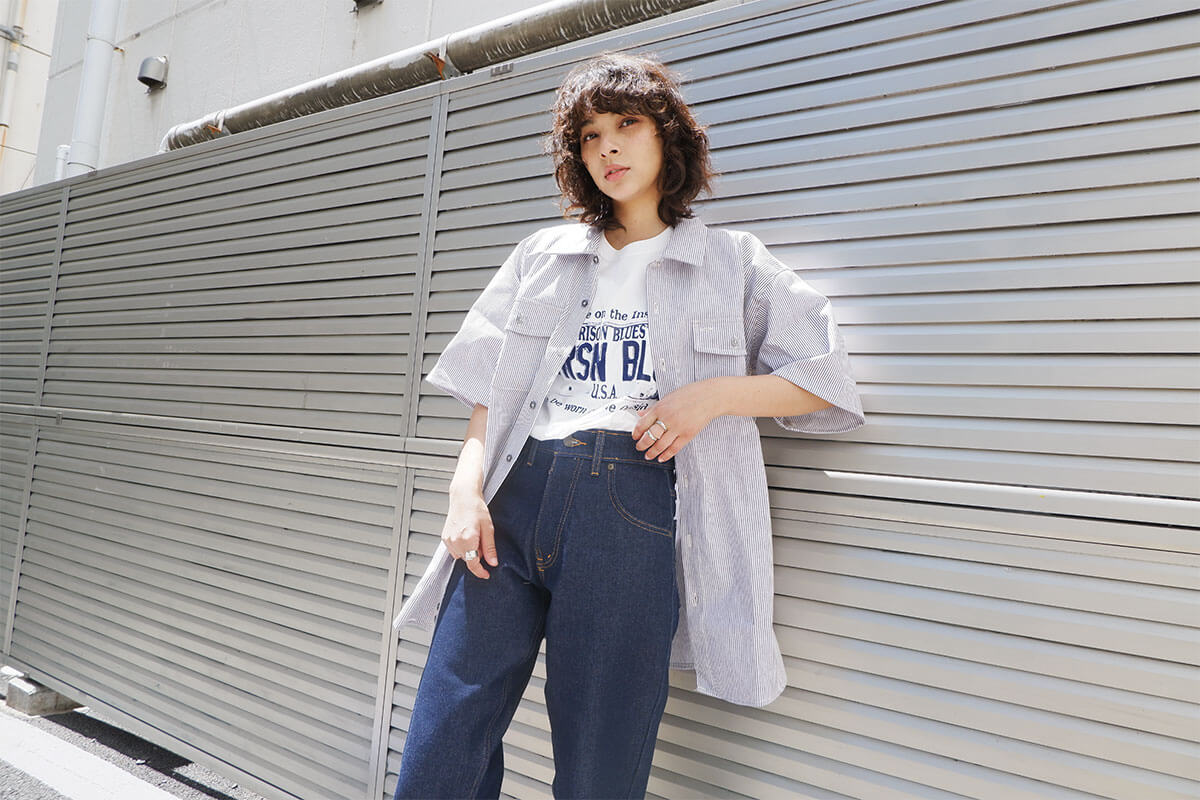 プリズン女子 プリブル女子 プリズンガールズ プリズンブルース レディース プリブルガール アメカジ女子 アメカジ 大きいサイズ PRISON BLUES LADIES