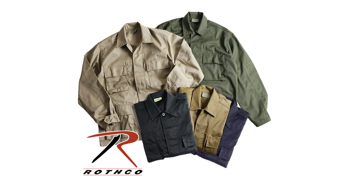 ROTHCO｜ロスコの通販 BDUパンツ BDUシャツ フリース ミリタリーウエア 