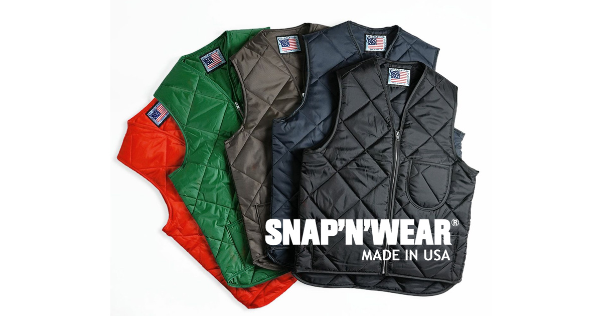 snap n wear Ｍサイズ　スナップンウェア SNAP'N'WEAR｜スナップンウエアの通販 キルティングジャケット