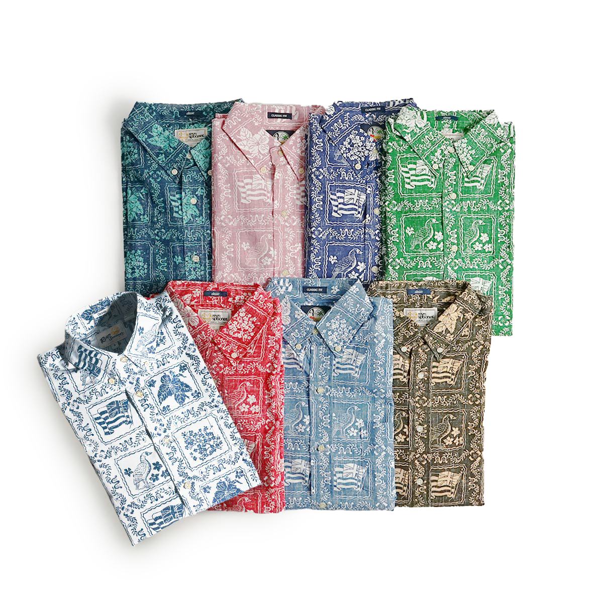 REYNSPOONER ラハイナセイラー アロハシャツの画像