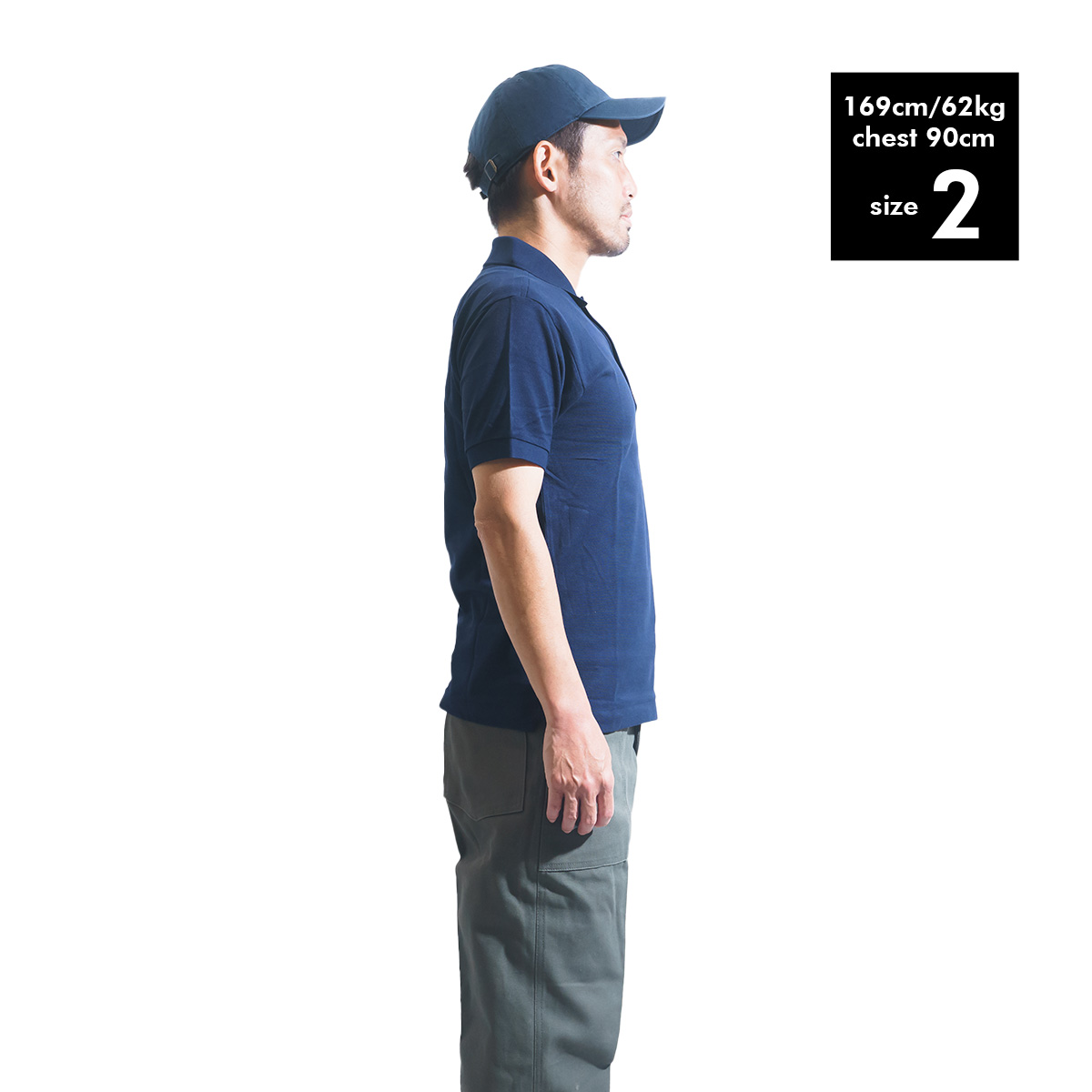 身長169cm体重62kg胸囲90cm2サイズ