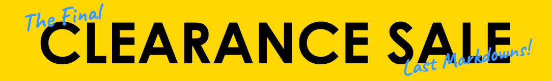 SUMMER CLEARANCE SALE