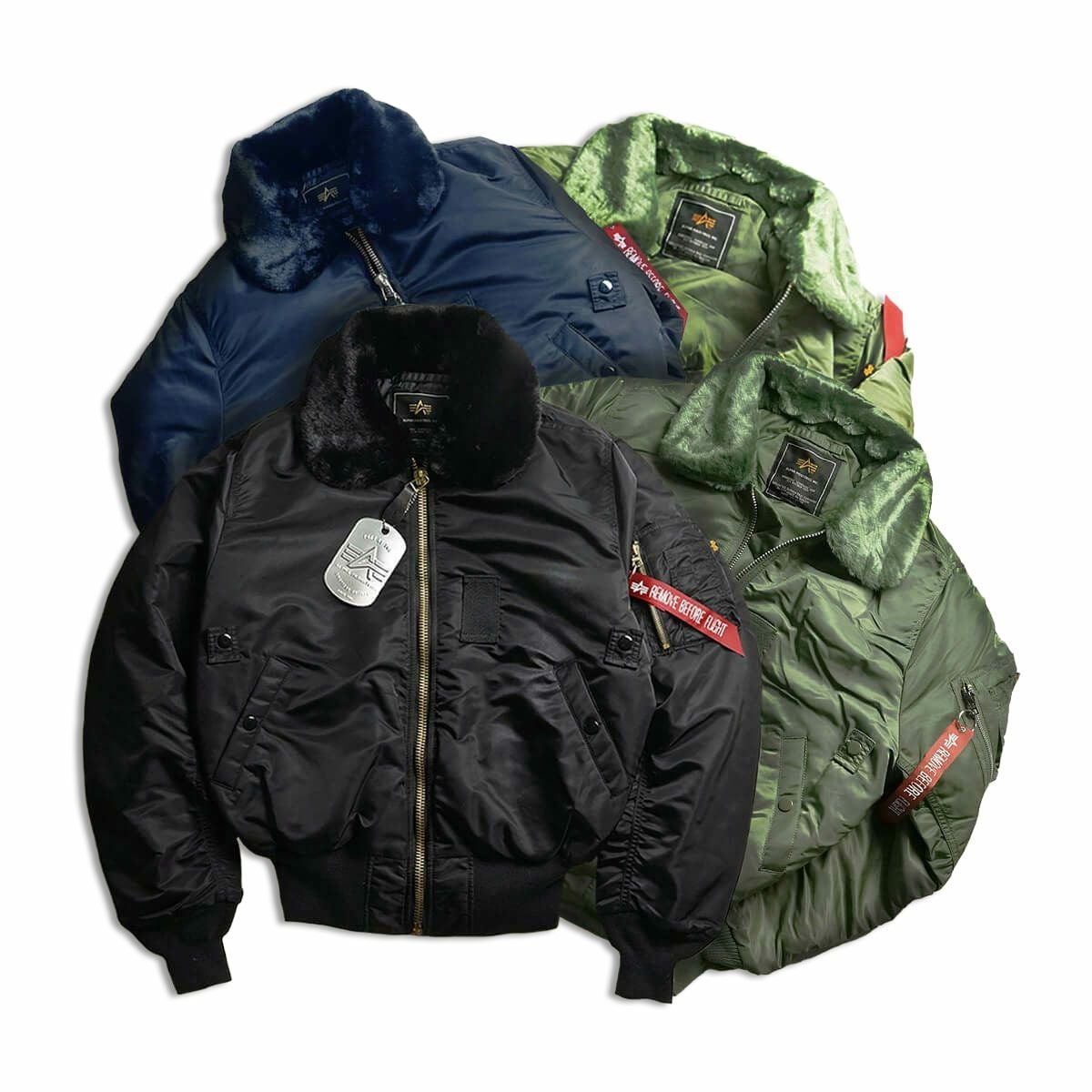 アルファインダストリーズ ALPHA INDUSTRIES B-15 フライトジャケット