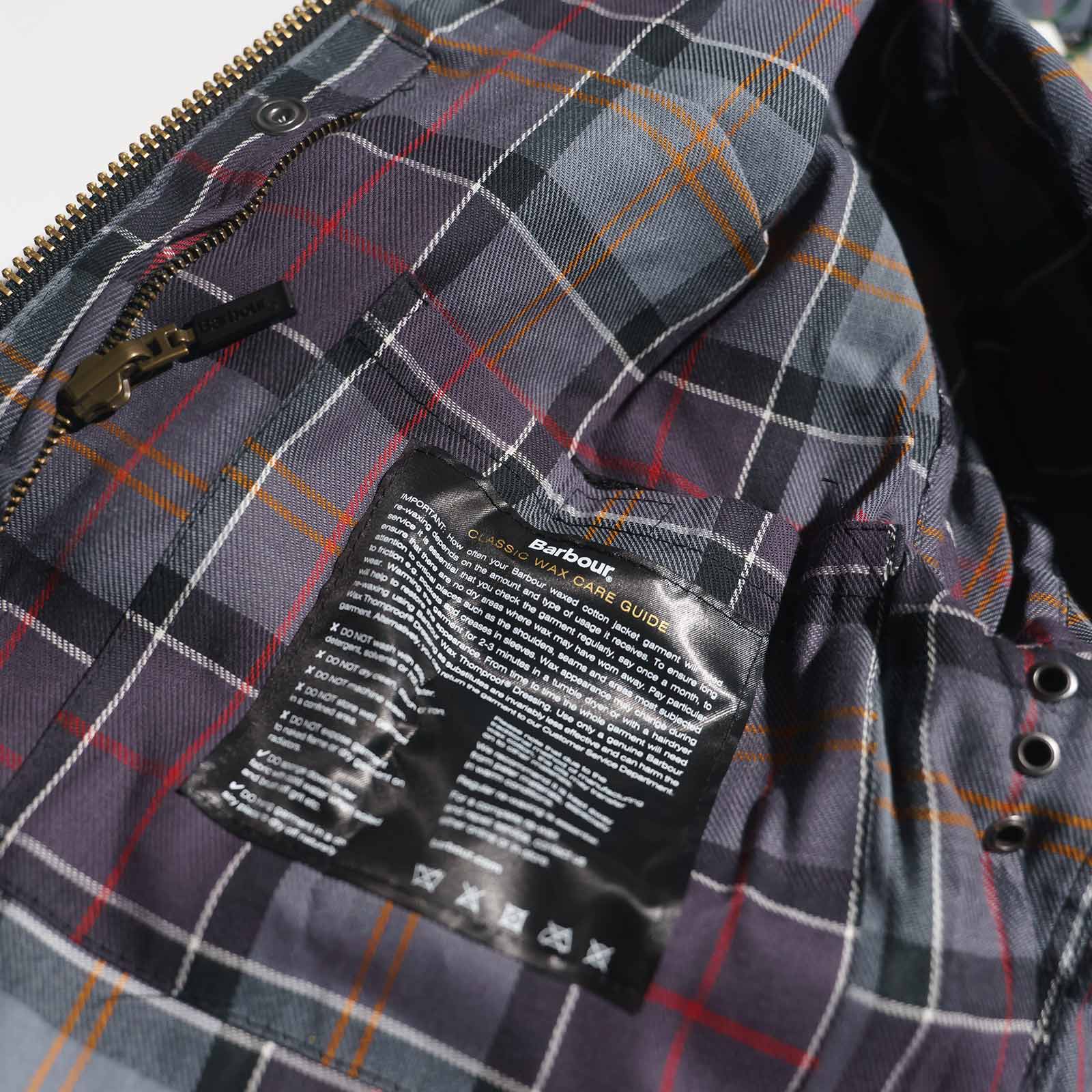 バブアーBarbourビデイルジャケットBEDALEレギュラーモデル
