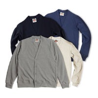 バーバリアンBARBARIANクラシックカーディガン当店別注色(カナダ製長袖CLASSICCARDIGAN)