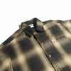 キャルトップCALTOP#2000オンブレチェック半袖フランネルシャツメンズS-XXXL米国製アメリカ製MADEINUSA