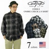 キャルトップCALTOP#2000LSオンブレチェック長袖フランネルシャツ米国製アメリカ製