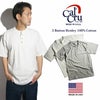 カルクルーCalCru半袖ヘンリーネックTシャツMADEINUSA