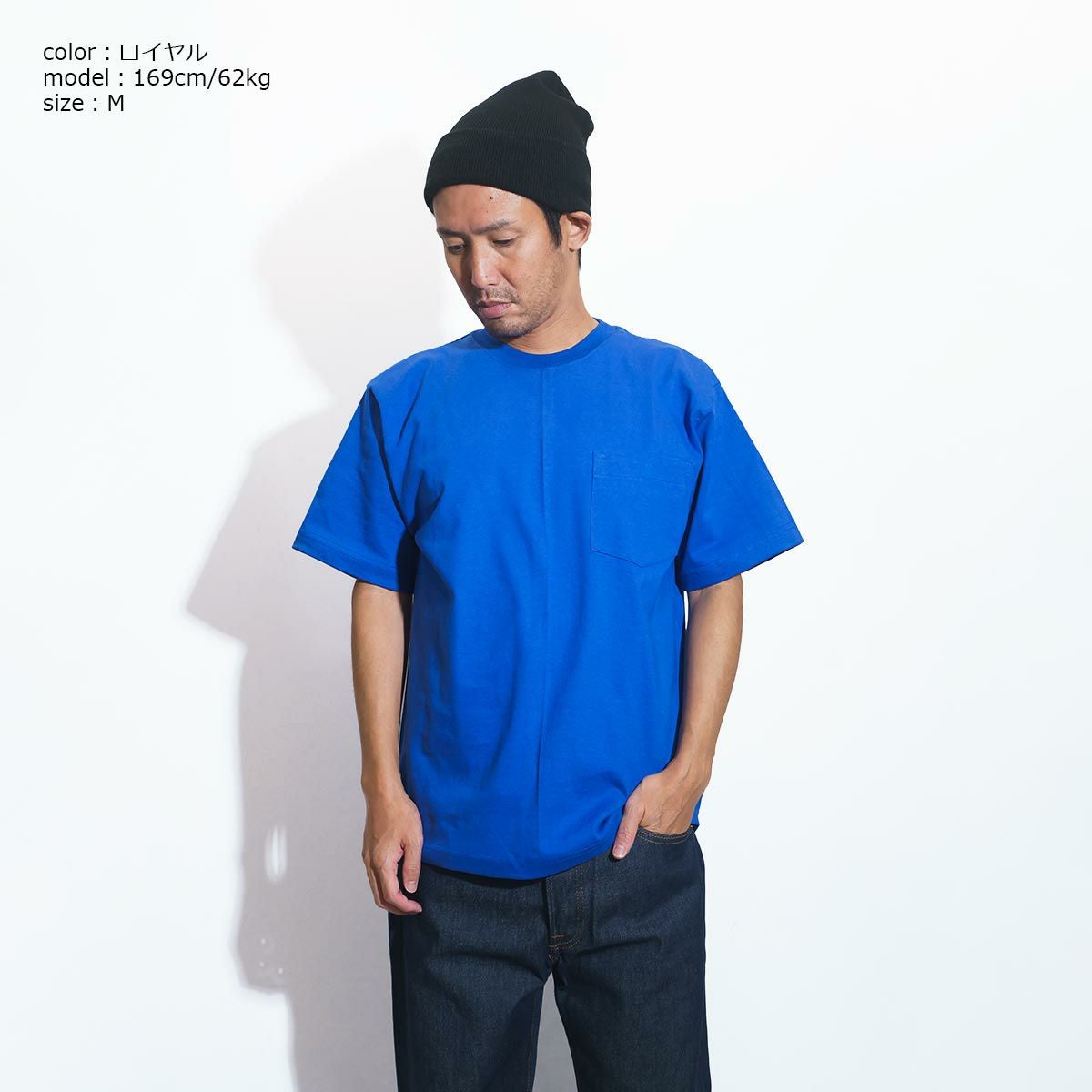 キャンバーCAMBER302マックスウェイト半袖ポケットTシャツ無地半袖厚手クルーネックMADEINUSA(アメリカ製米国製ポケT）