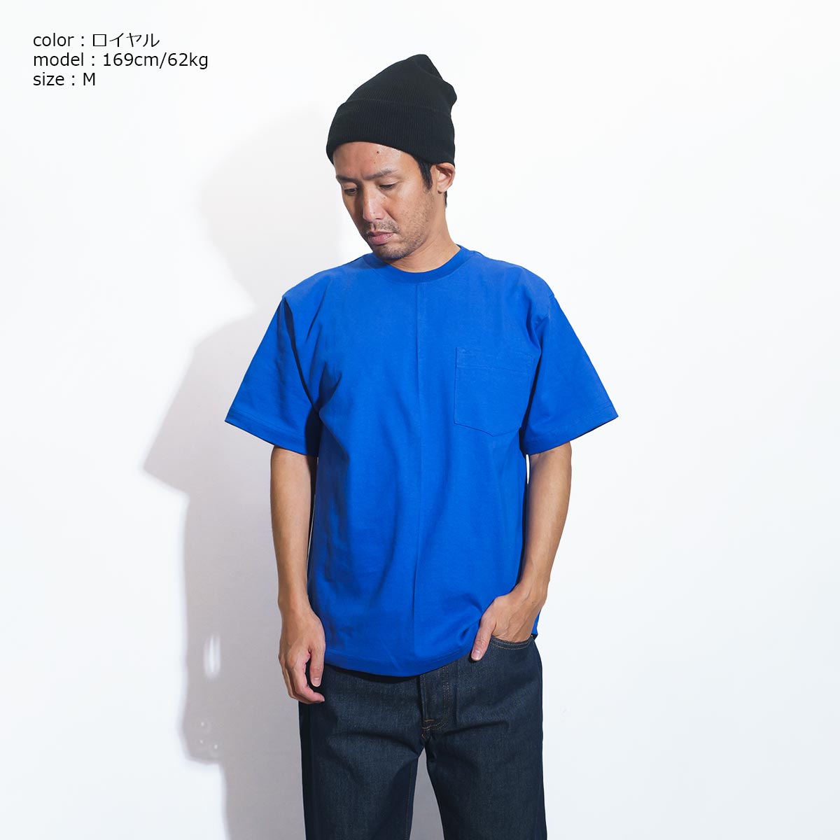 キャンバーCAMBER302マックスウェイト半袖ポケットTシャツ無地半袖厚手クルーネックMADEINUSA(アメリカ製米国製ポケT）