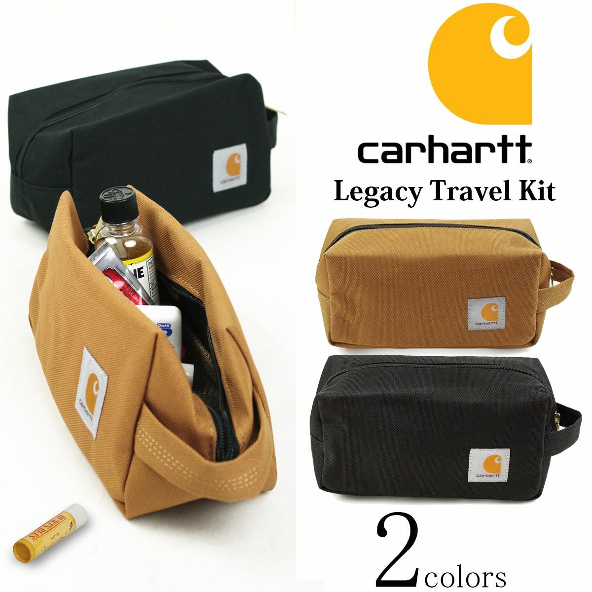 CARHARTT カーハート　ツアーパッカブルトラベルバッグ カーハート Carhartt トラベルキット | Jalana | ジャラーナ