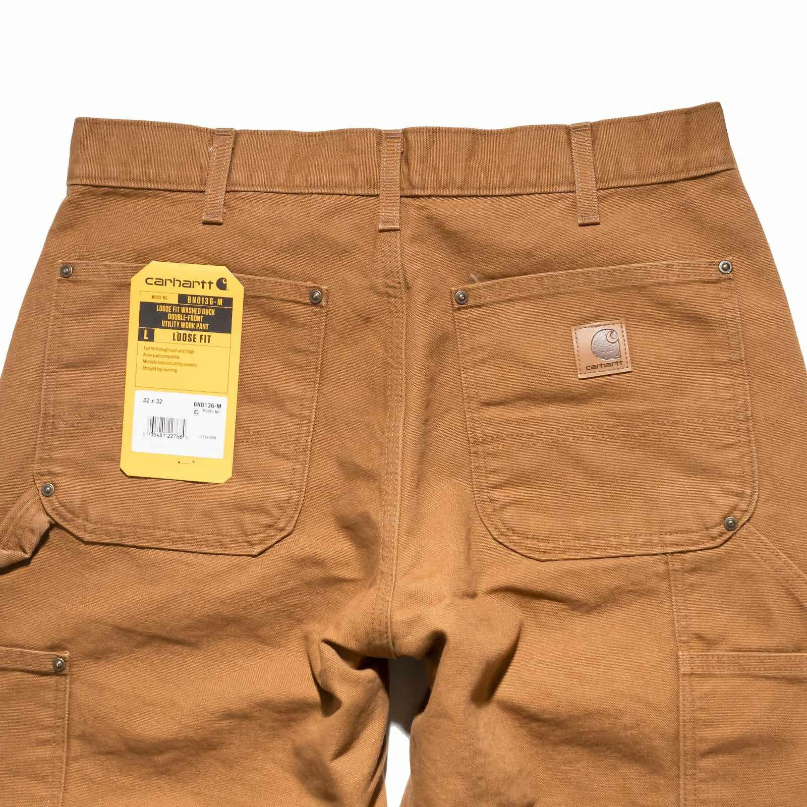 カーハートCarharttB136ダブルフロントウォッシュドダックペインターパンツ