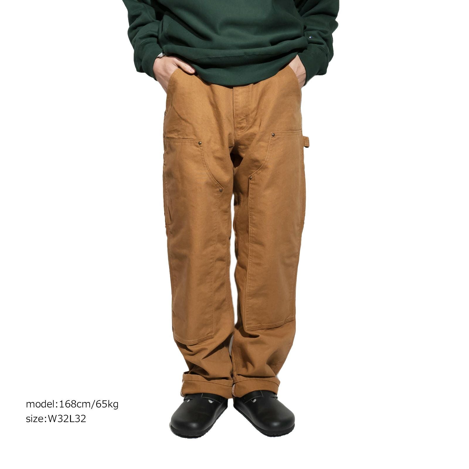 カーハートCarharttB136ダブルフロントウォッシュドダックペインターパンツ