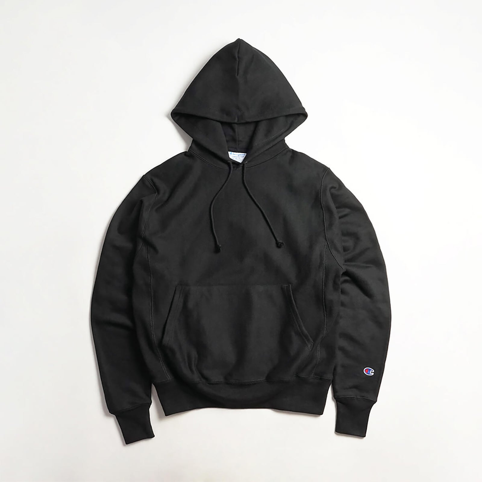 チャンピオンChampion#S101リバースウィーブプルオーバーフードスウェット単色青タグBIGSIZE
