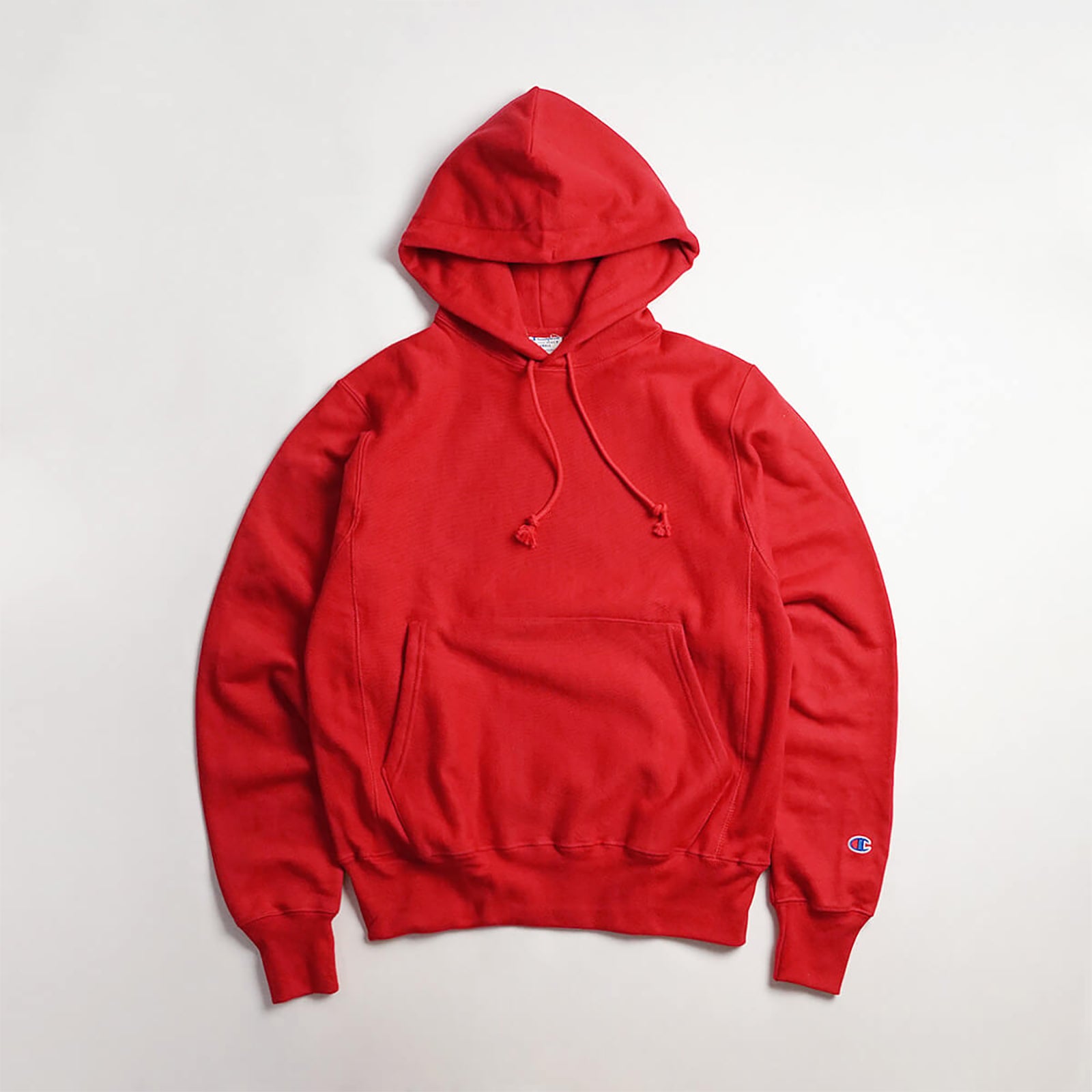 チャンピオンChampion#S101リバースウィーブプルオーバーフードスウェット単色青タグBIGSIZE