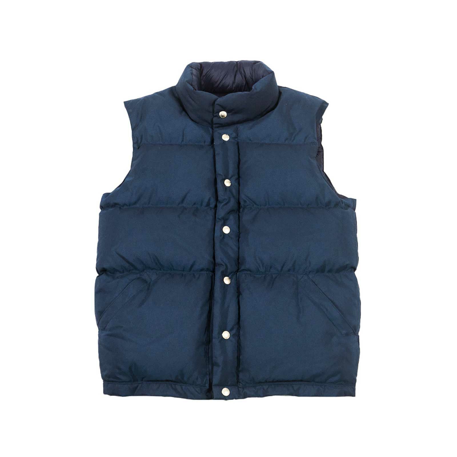 クレセントダウンワークスCRESCENTDOWNWORKSイタリアンダウンベスト60/40MADEINUSAアメリカ製米国製ITALIANVEST｜メンズレトロアウトドア700フィルパワーの最高級グースダウン採用ブラックネイビーオリーブ