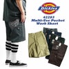 ディッキーズDickies4228313インチセルフォンポケットワークショーツ｜メンズハーフパンツルーズフィットショートパンツUSAライン定番シワや汚れに強い素材カーキネイビーブラックグレーレッドウエストサイズ30-44