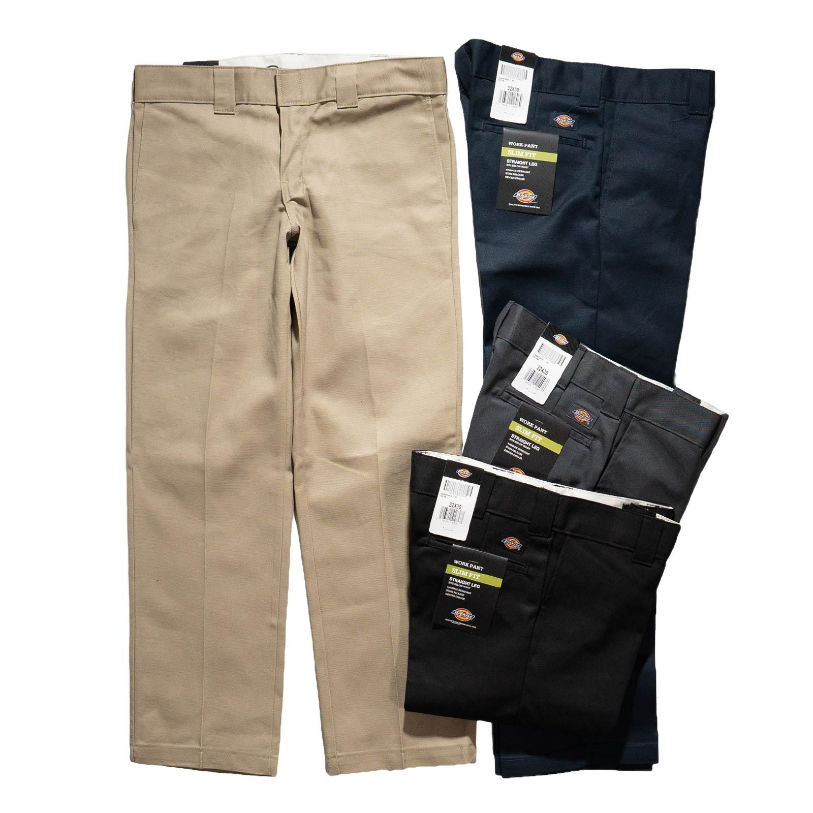 ディッキーズDickiesWP873スリムストレートワークパンツアメリカ流通モデル