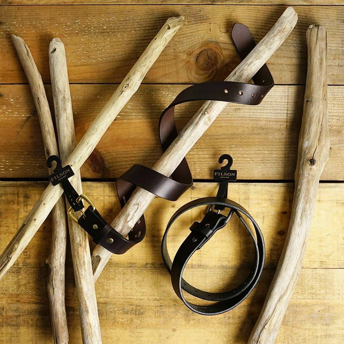 フィルソン FILSON 1 1/4インチ レザーベルト | Jalana | ジャラーナ