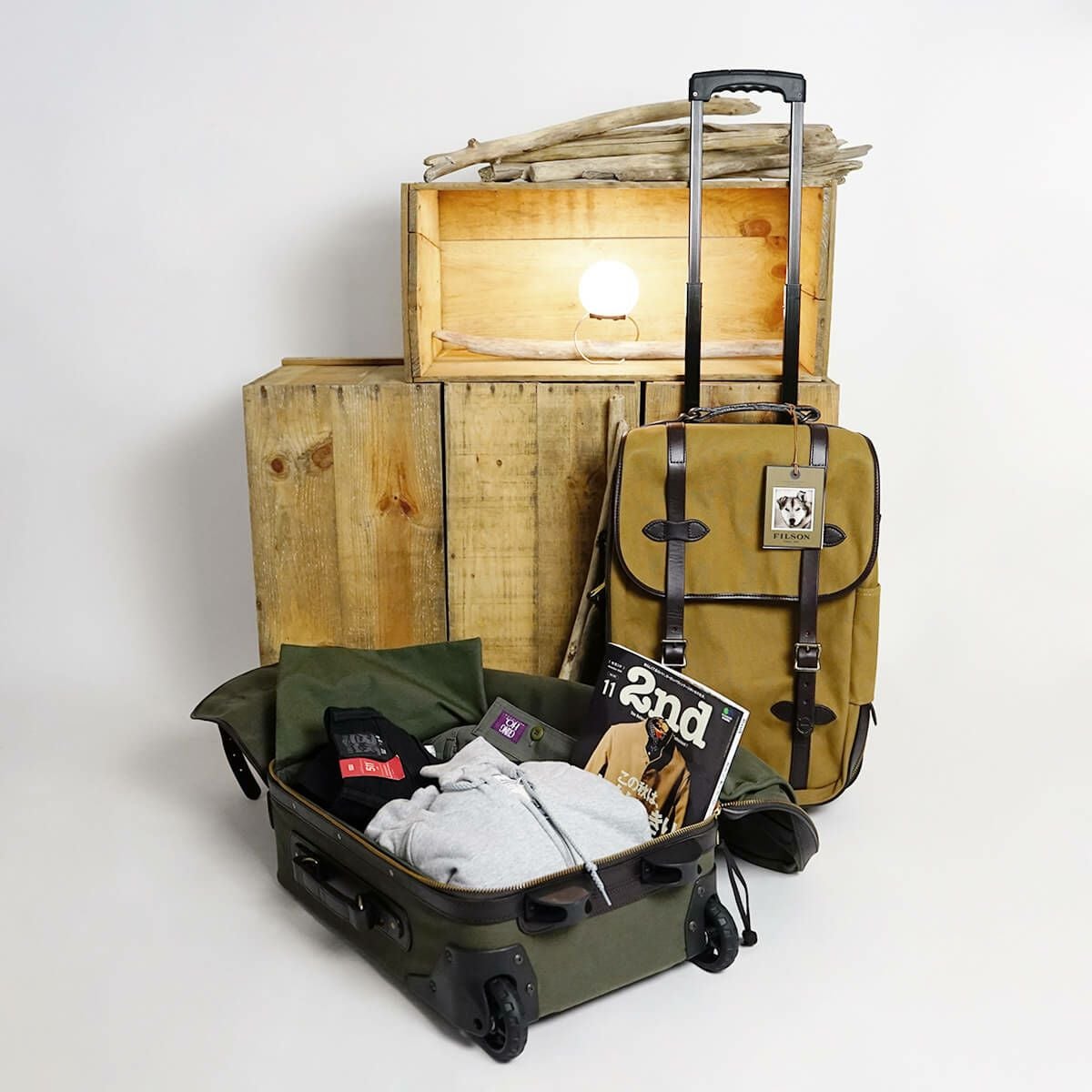 フィルソン FILSON ローリング キャリーオン バッグ ミディアム