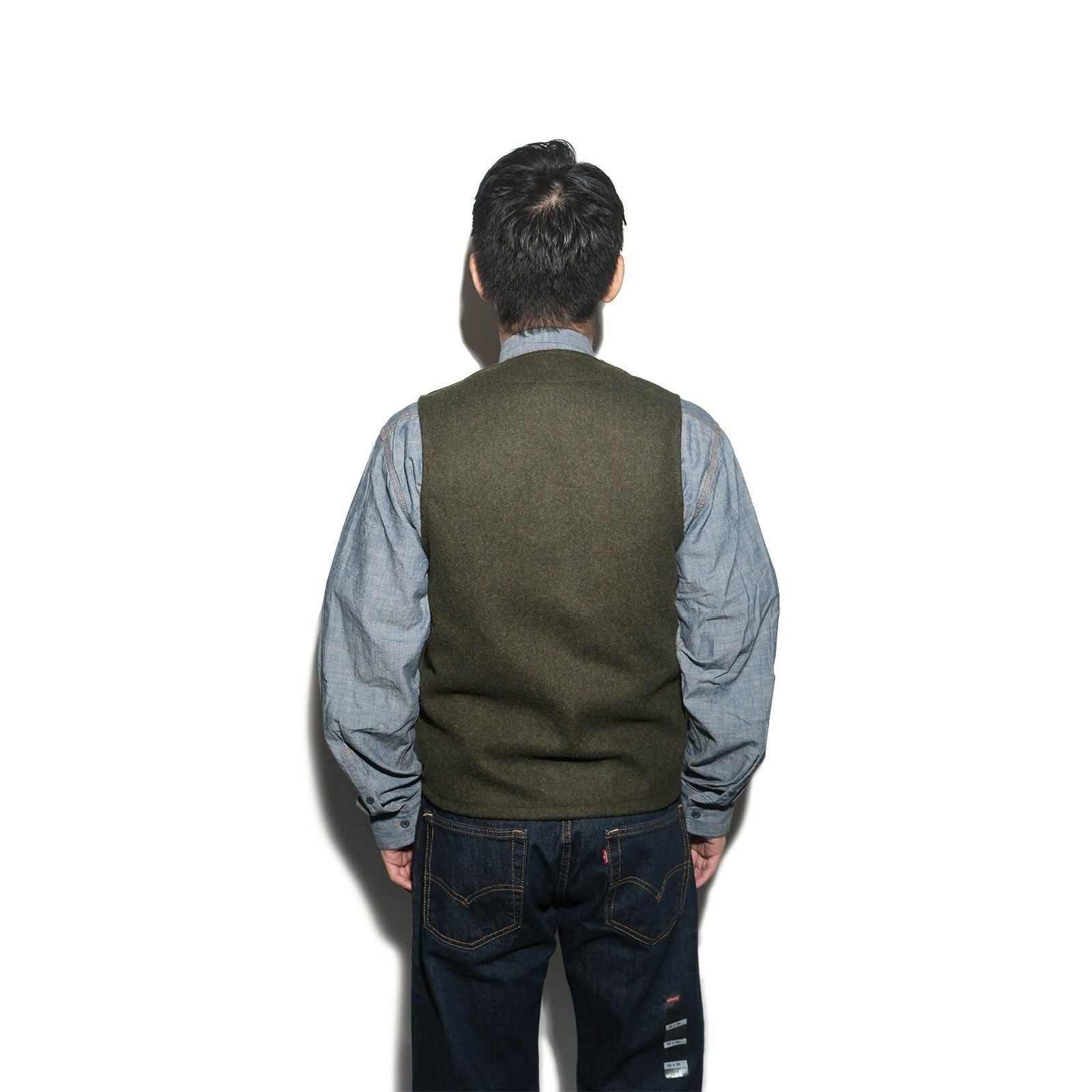 フィルソンFILSONマッキーノウールベストソリッドカラー