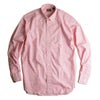 ギットマンブラザーズGitmanBros.ギンガムチェックボタンダウンシャツピンク/ホワイト