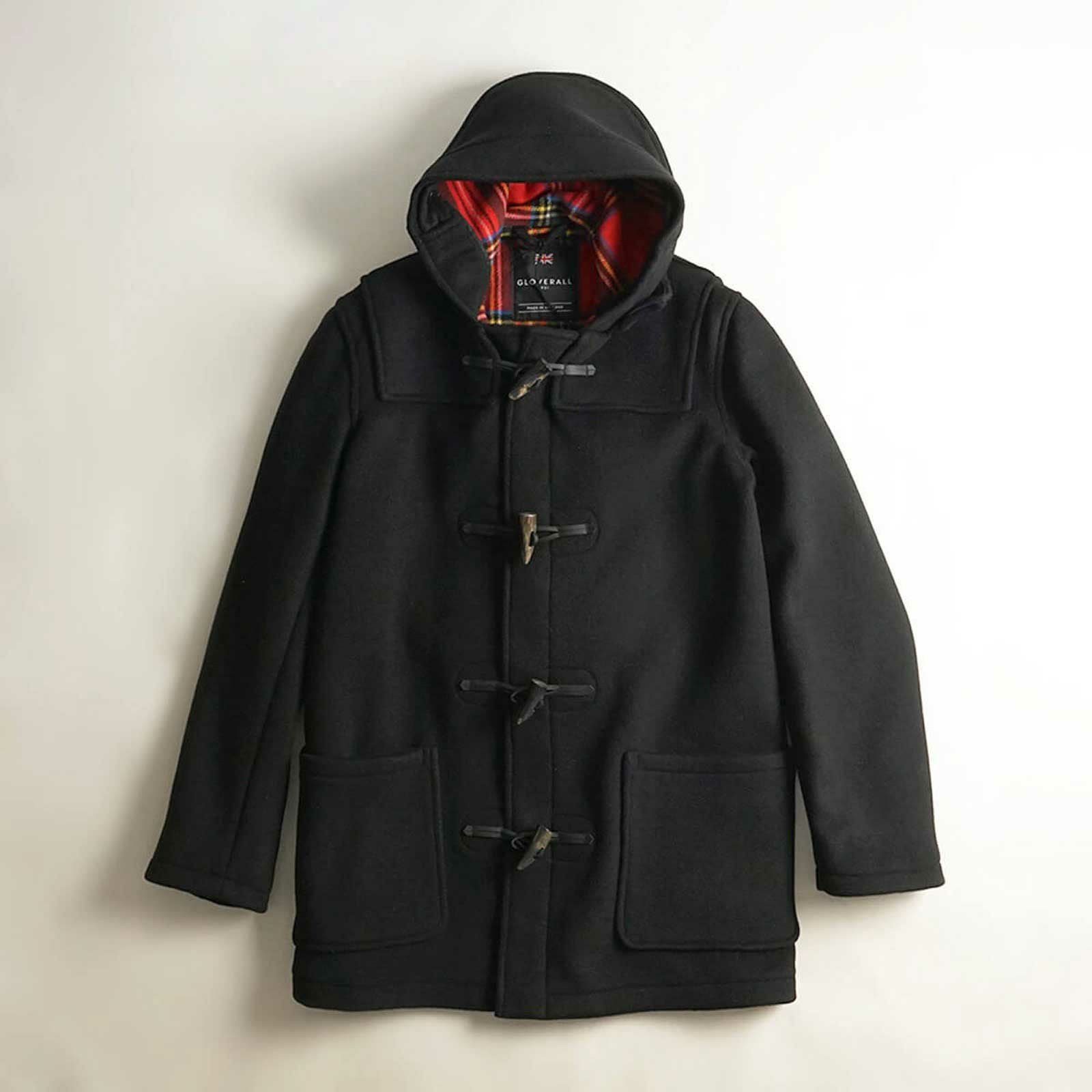 グローバーオールGLOVERALLMC3251ミッドレングスダッフルコート防寒英国製メンズハーフショート
