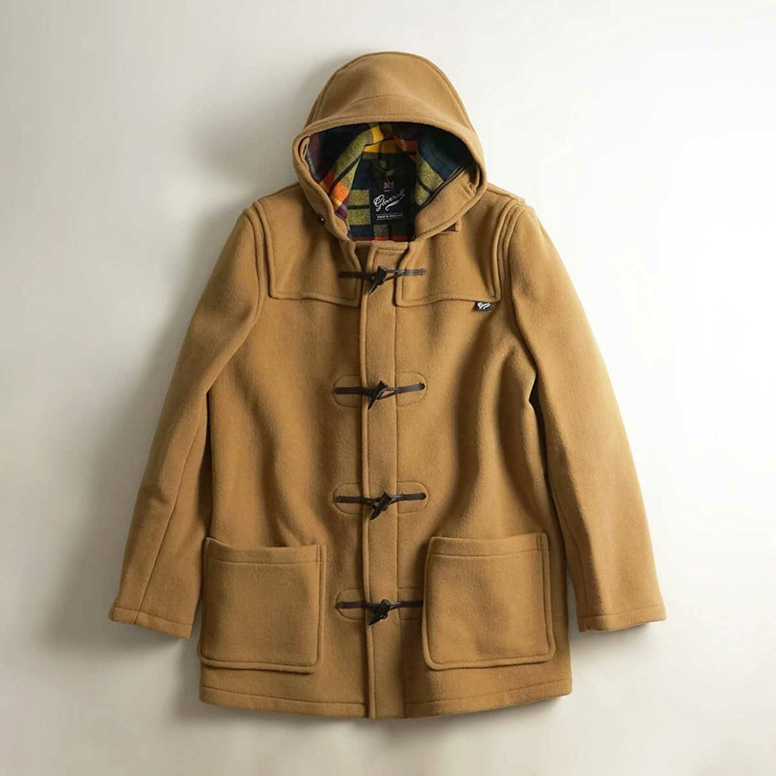 グローバーオールGLOVERALLMC3251ミッドレングスダッフルコート防寒英国製メンズハーフショート