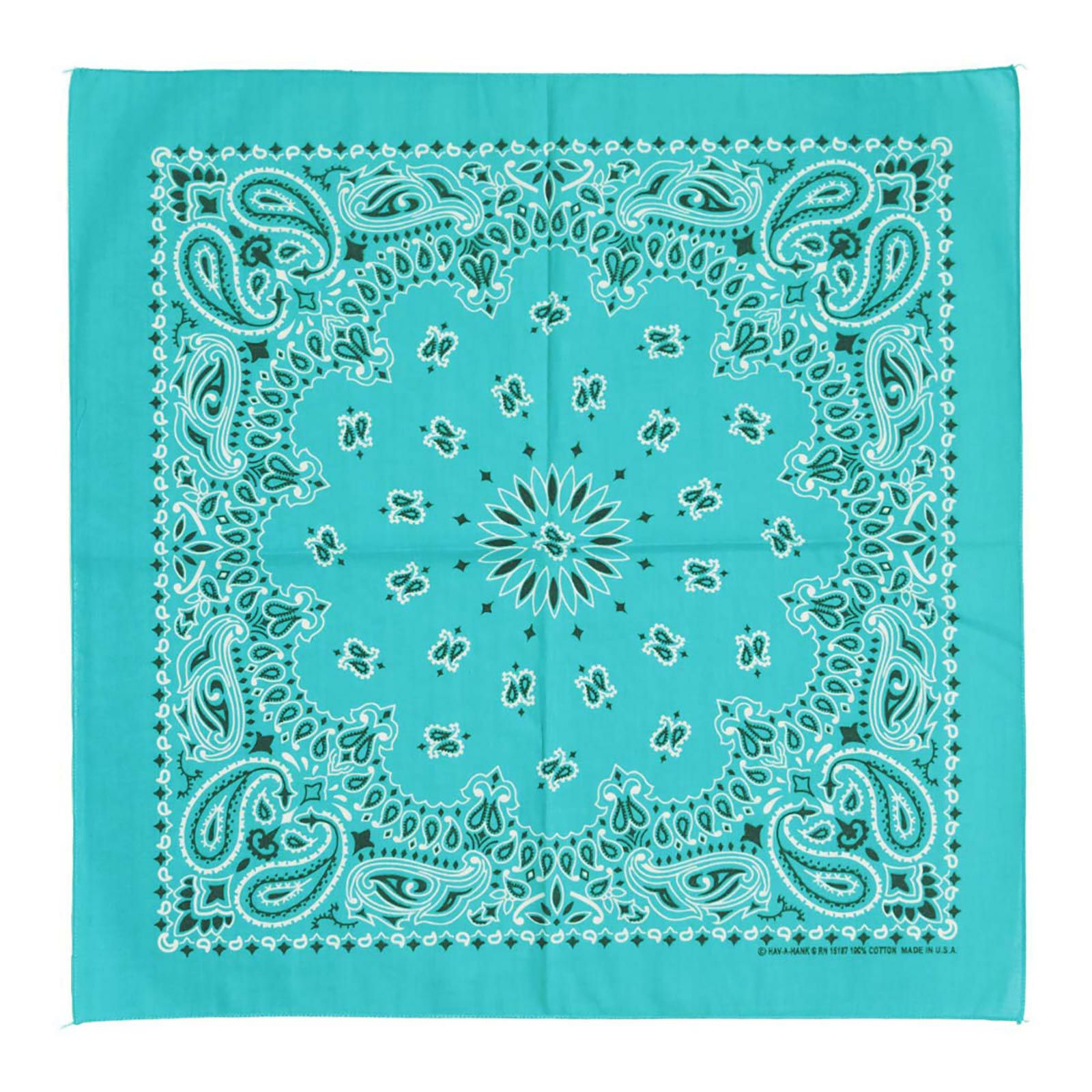 ハブアハンクHAV-A-HANKバンダナハバハンクアメリカ製トラディショナルペイズリーメンズレディースユニセックス男女兼用MADEINUSA綿100％コットン｜ハンカチ代わりにも赤白黒