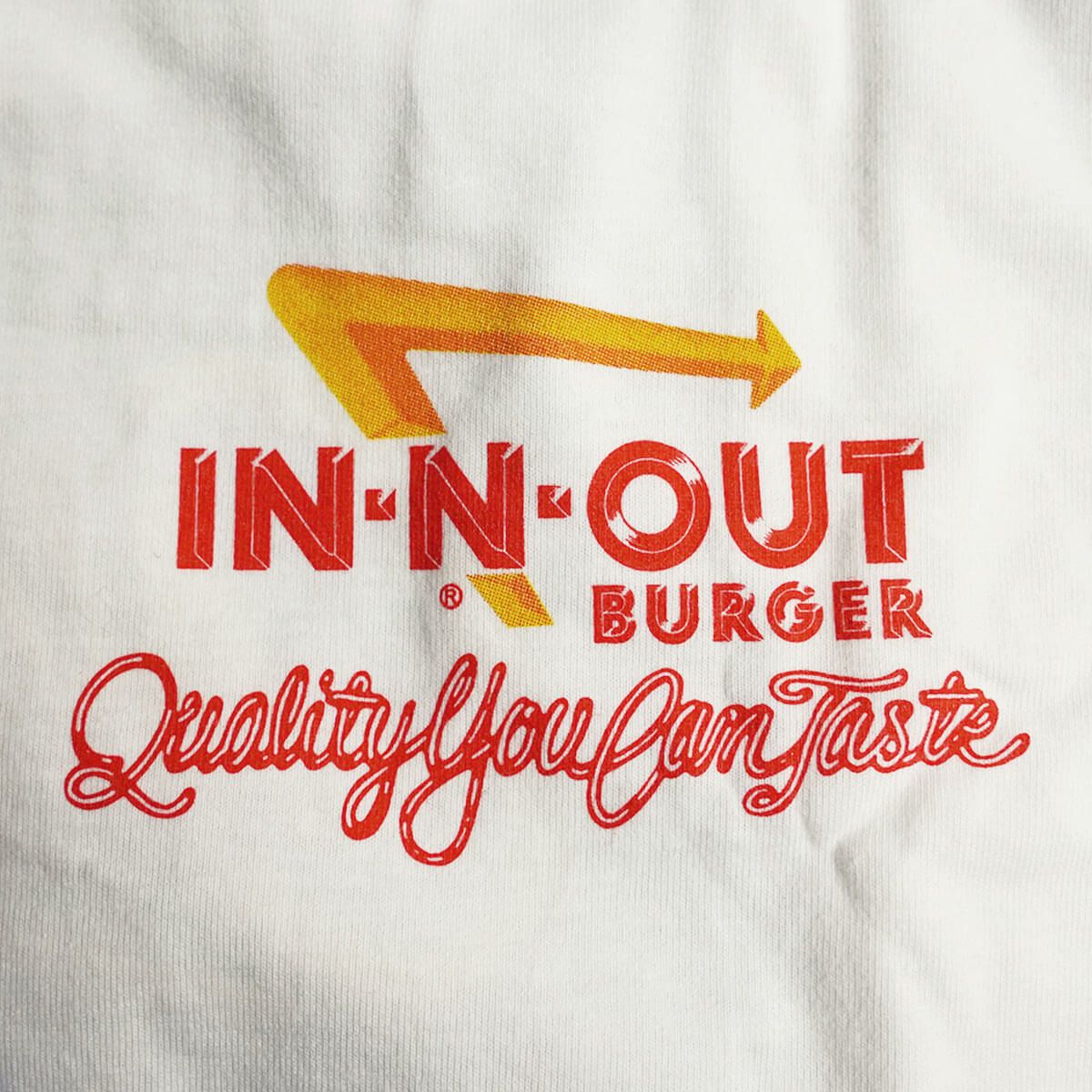 インアンドアウトバーガー半袖Tシャツ199445周年アニバーサリーホワイト