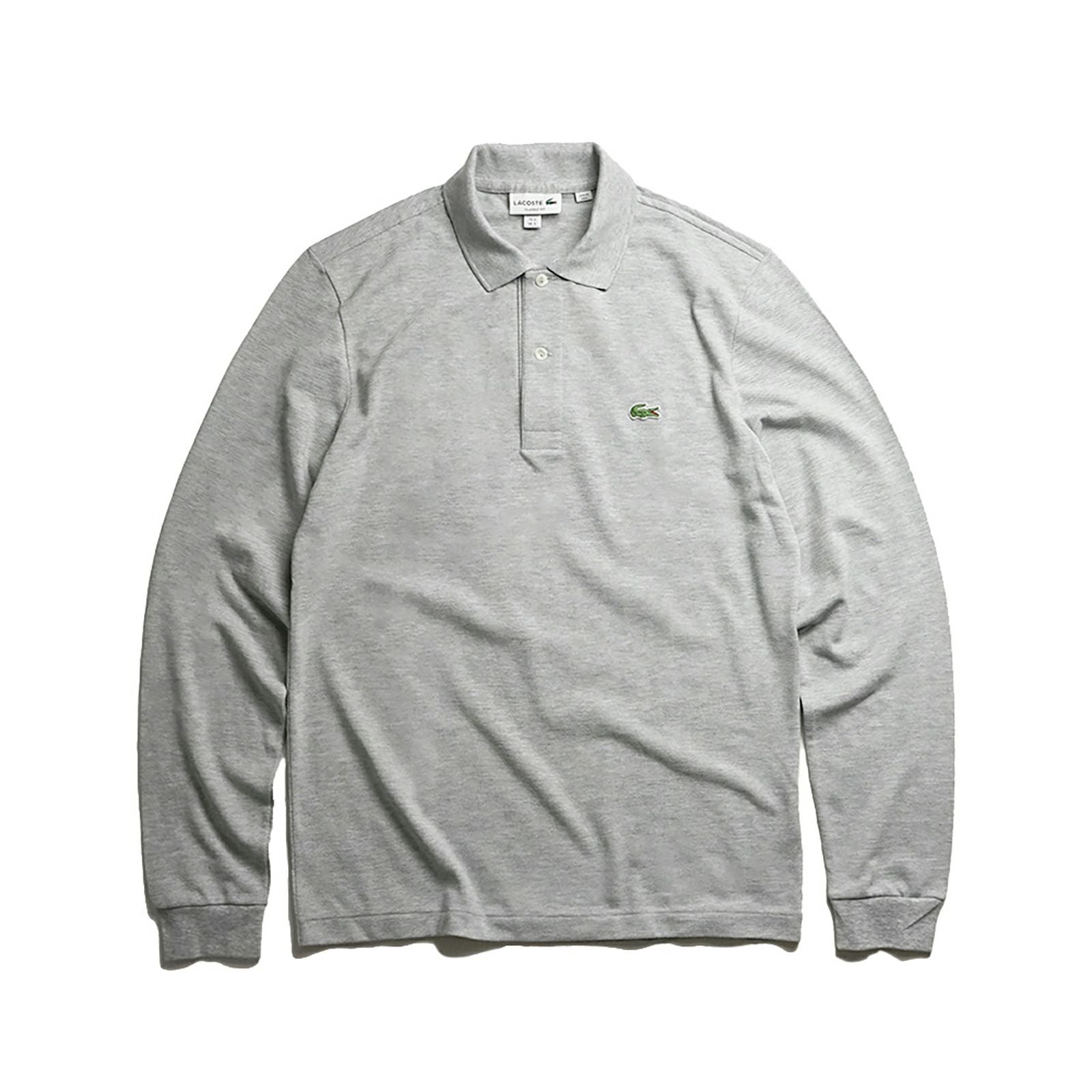ラコステLACOSTEL1312/L1313長袖ポロシャツ鹿の子世界流通モデルBIGSIZE