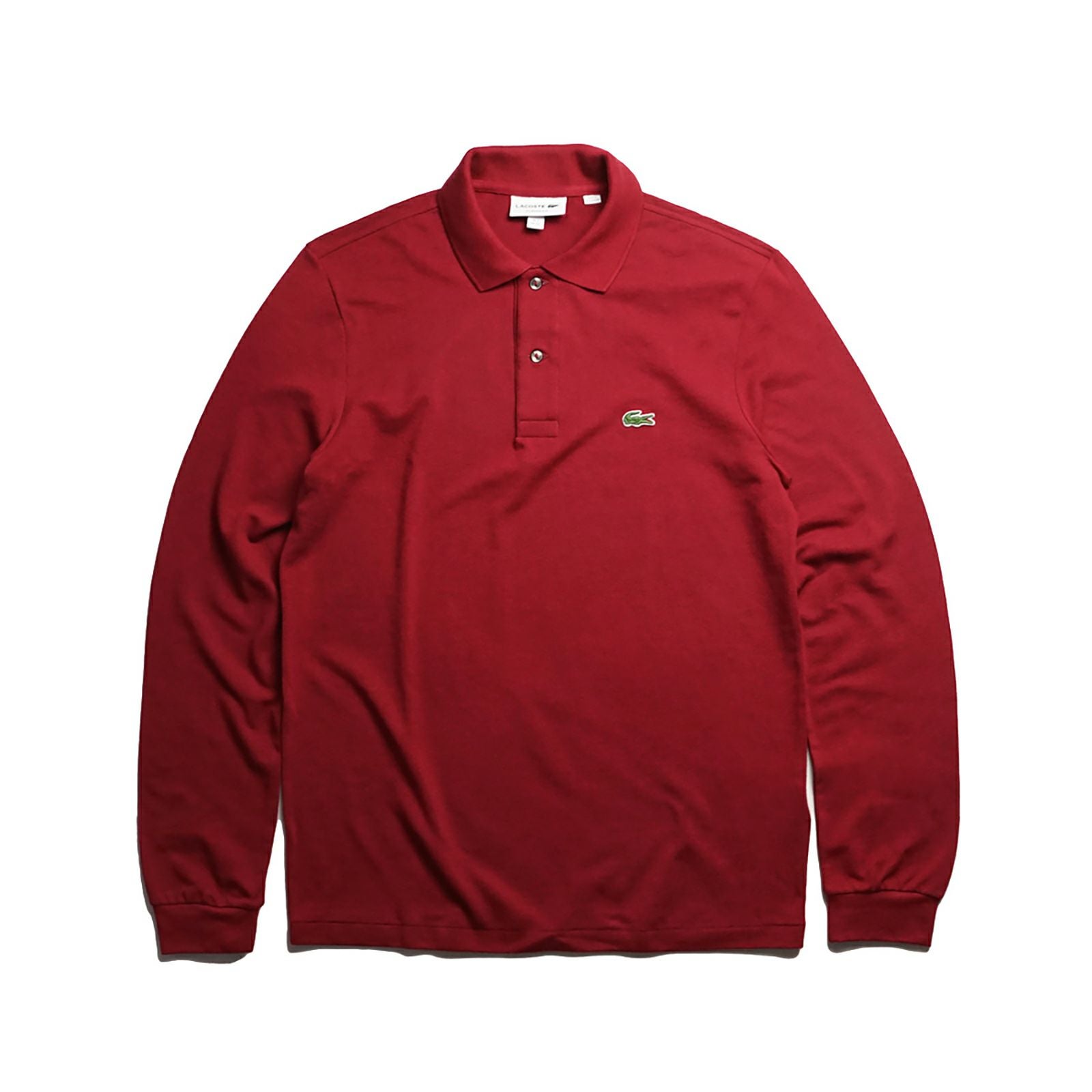 ラコステLACOSTEL1312/L1313長袖ポロシャツ鹿の子世界流通モデル