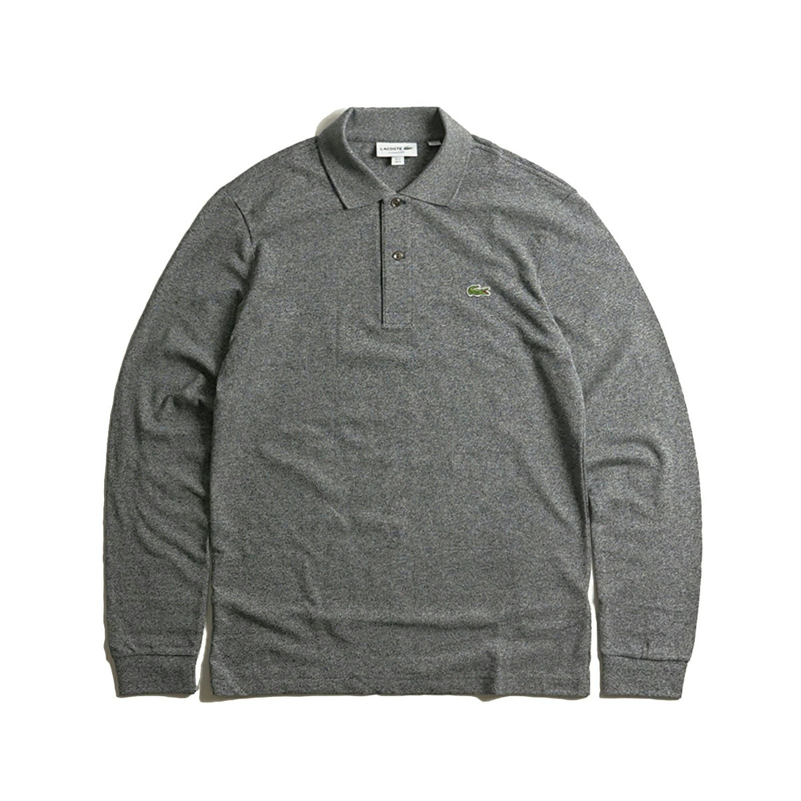 ラコステLACOSTEL1312/L1313長袖ポロシャツ鹿の子世界流通モデル