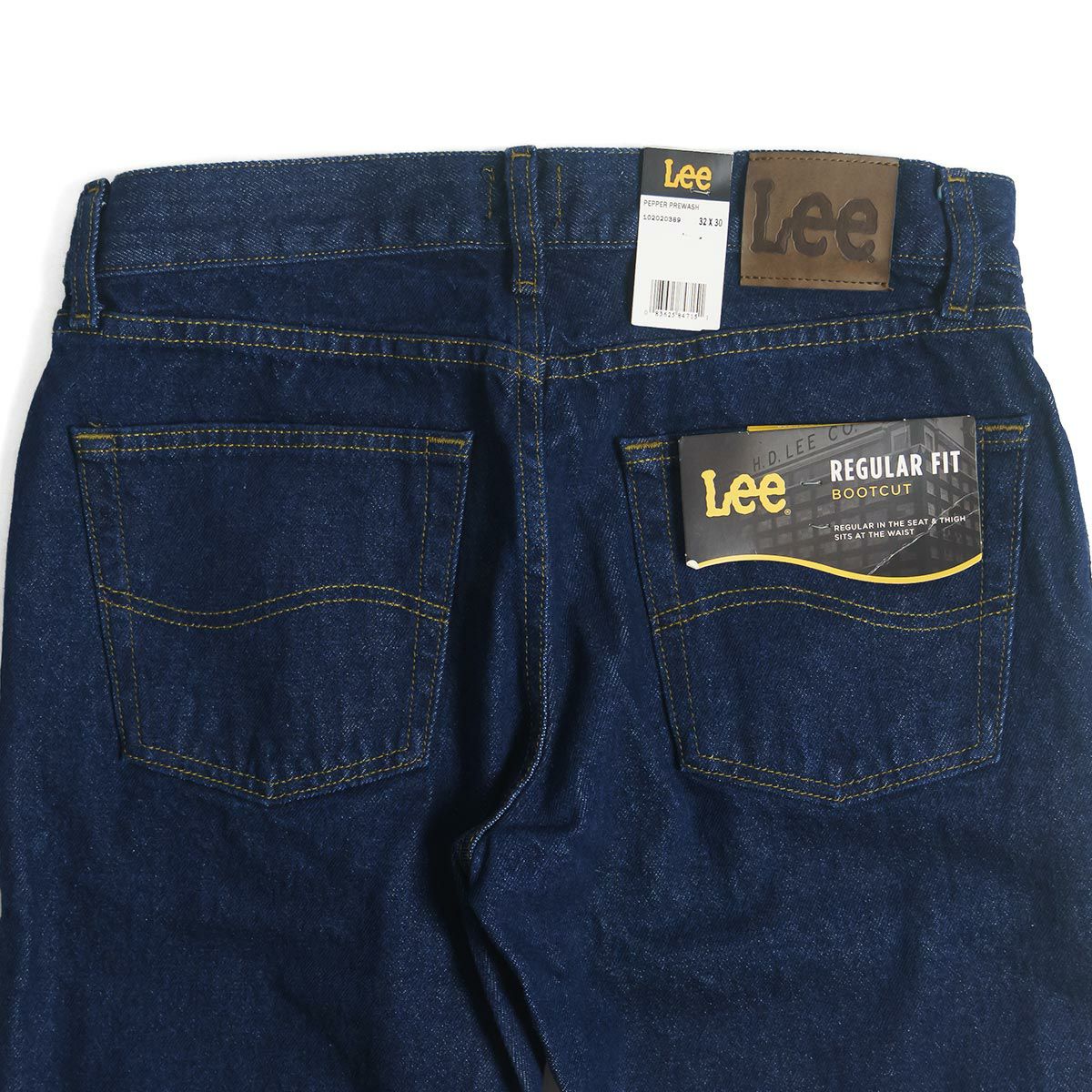 リーLee#202ブーツカットジーンズペッパープリウォッシュ