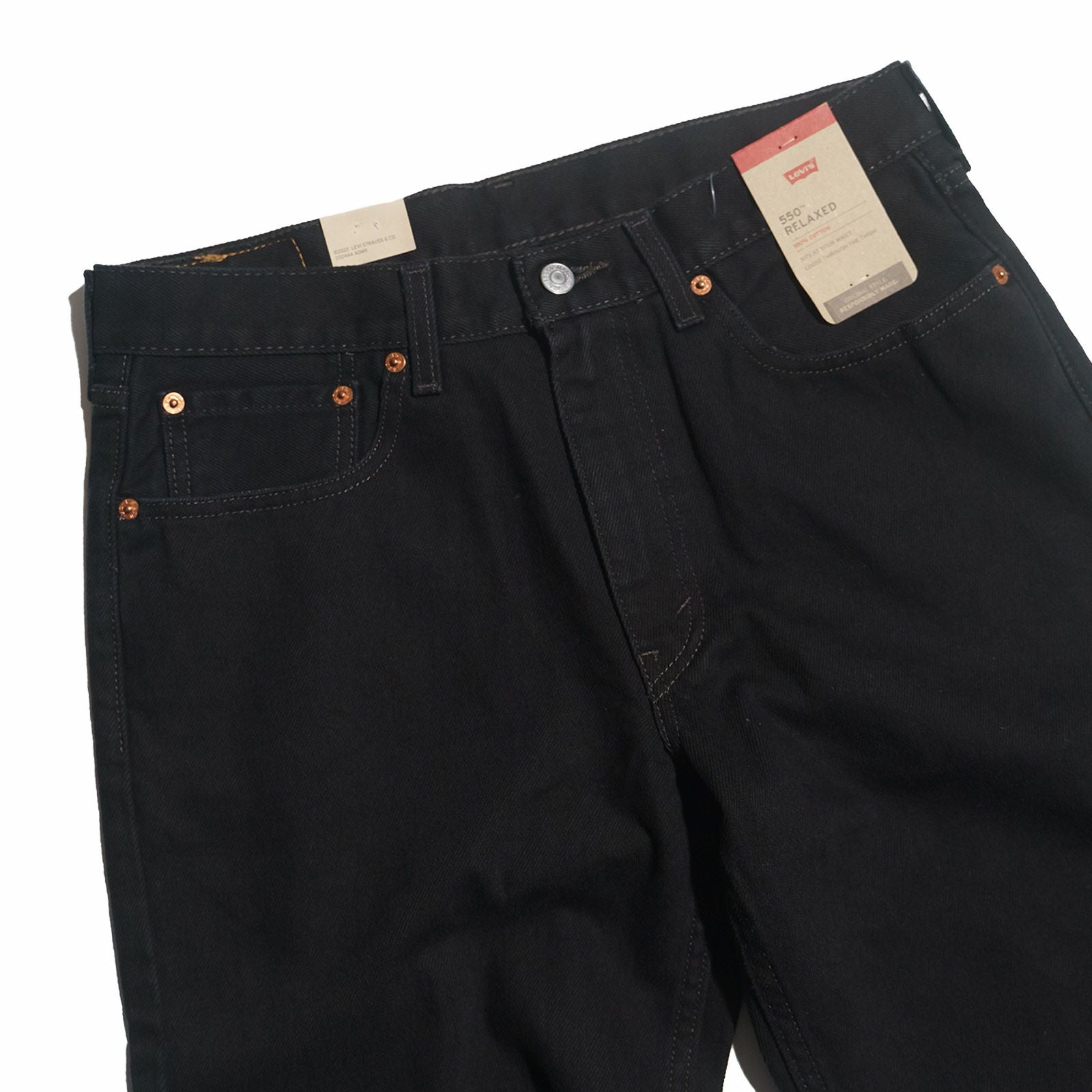 リーバイスLEVI’S550-0260リラックスドフィットジーンズブラック