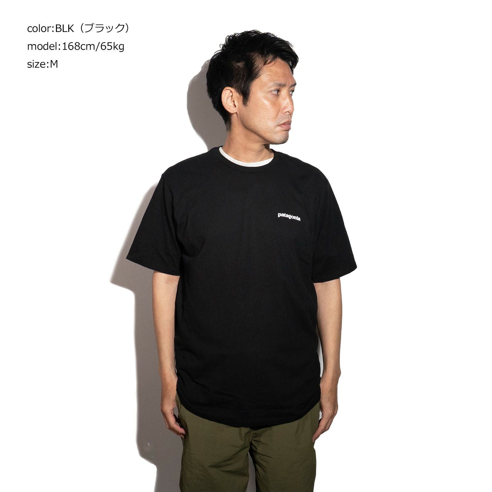 パタゴニアpatagonia半袖TシャツP-6ロゴレスポンシビリティー