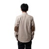 ペンドルトンPENDLETON長袖ウールシャツクラッシックトレイルシャツ(CLASSICTRAILSHIRTBLACKSOLIDエルボーパッチ）