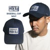 プリズンブルースPRISONBLUESロゴベースボールキャップネイビー