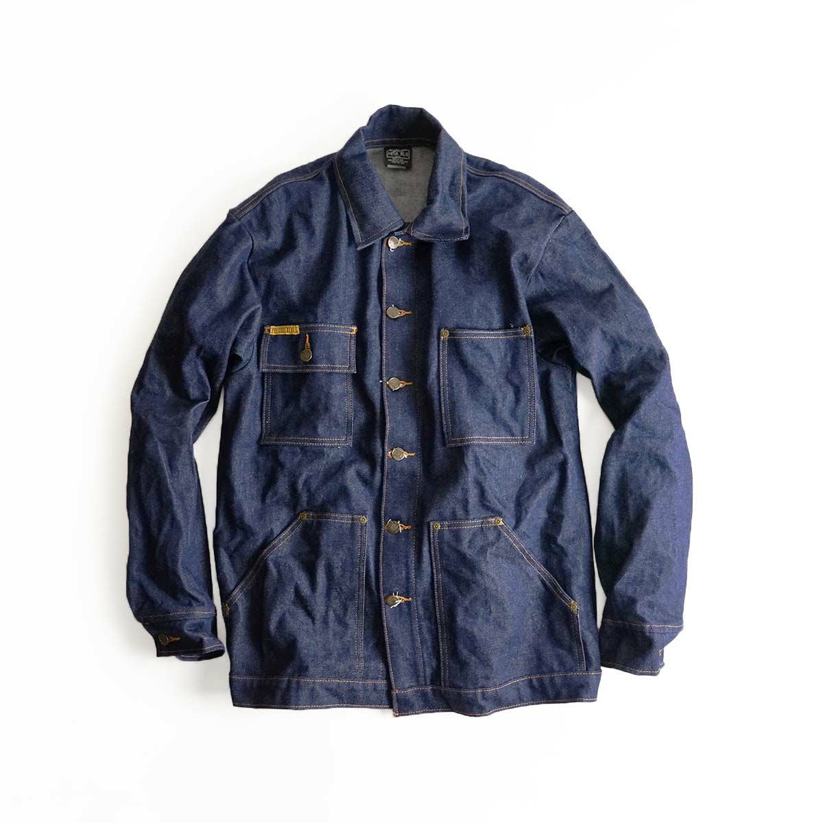プリズンブルース PRISON BLUES デニムヤードコート リジッドブルー