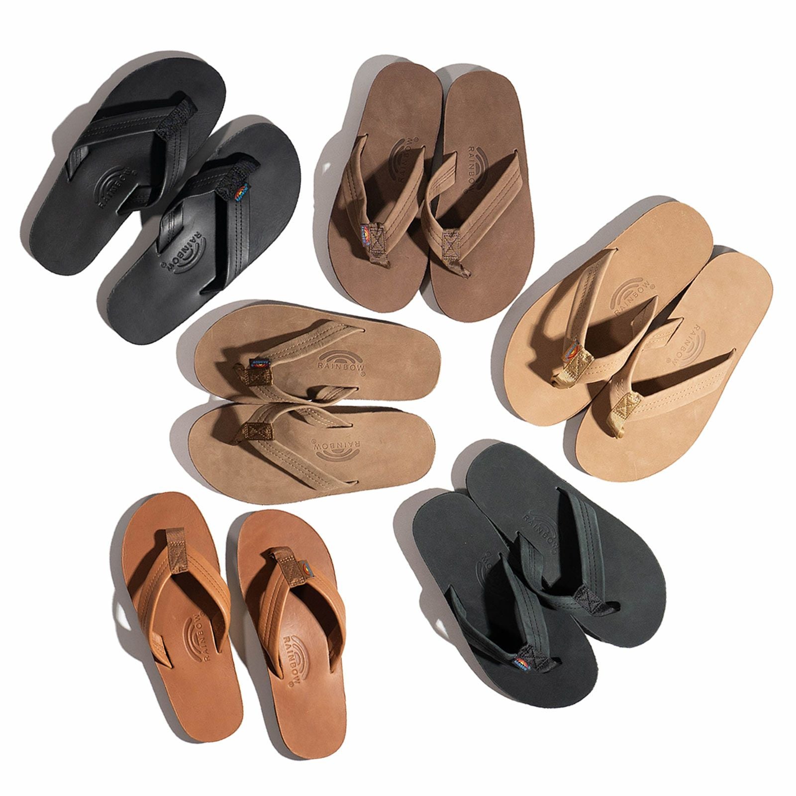 レインボーサンダル RAINBOW SANDALS レザーサンダル 301ALTS シングル