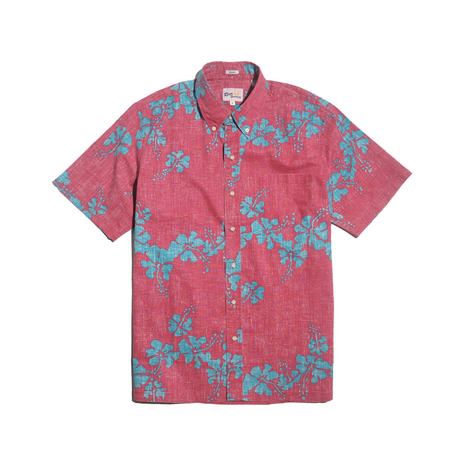 レインスプーナーREYNSPOONER半袖フルオープンアロハシャツメンズ50thステイトフラワー